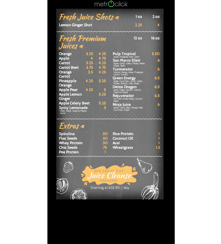 types of digital signage sale now